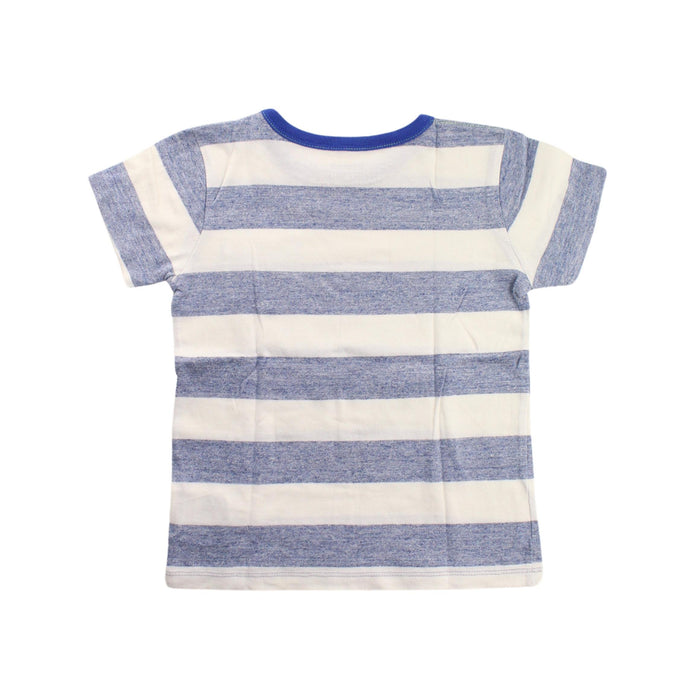 A Blue Short Sleeve T Shirts from Crewcuts in size 4T for boy. (Back View)