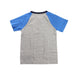 A Blue Short Sleeve Tops from Crewcuts in size 4T for boy. (Back View)