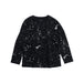 A Black Long Sleeve T Shirts from Crewcuts in size 4T for boy. (Front View)