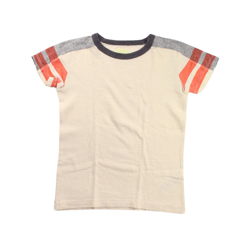 A White Short Sleeve T Shirts from Crewcuts in size 4T for boy. (Front View)