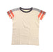 A White Short Sleeve T Shirts from Crewcuts in size 4T for boy. (Front View)