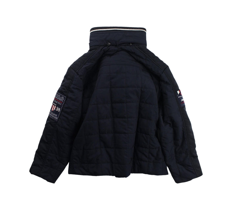 A Blue Puffer/Quilted Jackets from Paul & Shark in size 4T for boy. (Back View)