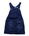 A Navy Overall Dresses from Chicco in size 12-18M for girl. (Front View)