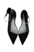 A Black Flats from Melissa in size 13Y for women. (Back View)