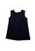 A Navy Sleeveless Tops from Kellett School in size 5T for girl. (Front View)