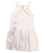 A White Sleeveless Dresses from I Pinco Pallino in size 4T for girl. (Back View)