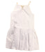 A White Sleeveless Dresses from I Pinco Pallino in size 4T for girl. (Back View)