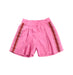 A Pink Shorts from I Pinco Pallino in size 6T for girl. (Front View)