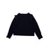 A Black Long Sleeve Tops from Jacadi in size 6T for girl. (Front View)