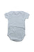 A White Short Sleeve Bodysuits from Bonpoint in size 0-3M for neutral. (Back View)