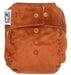 A Brown Cloth Diapers from GroVia in size O/S for neutral. (Front View)