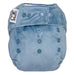 A Blue Cloth Diapers from GroVia in size O/S for neutral. (Front View)