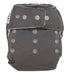 A Grey Cloth Diapers from GroVia in size O/S for neutral. (Front View)