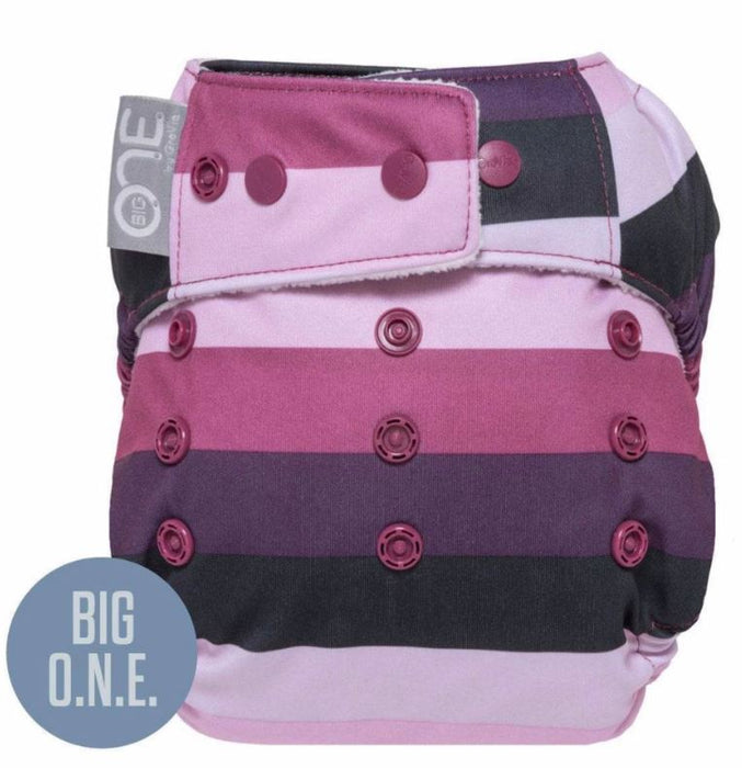 A Purple Cloth Diapers from GroVia in size O/S for girl. (Front View)