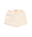 A White Shorts from Bonpoint in size 6-12M for girl. (Front View)