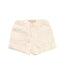 A White Shorts from Bonpoint in size 6-12M for girl. (Front View)