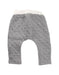 A Grey Sweatpants from Petit Bateau in size 6-12M for neutral. (Back View)