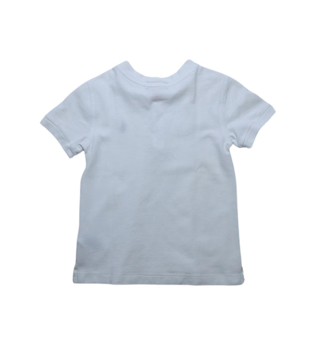 A White Short Sleeve Tops from Polo Ralph Lauren in size 3T for neutral. (Back View)