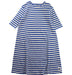 A Blue Long Sleeve Dresses from Mini Rodini in size 10Y for girl. (Front View)