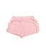 A Pink Shorts from Balloon Chic in size 12Y for girl. (Front View)