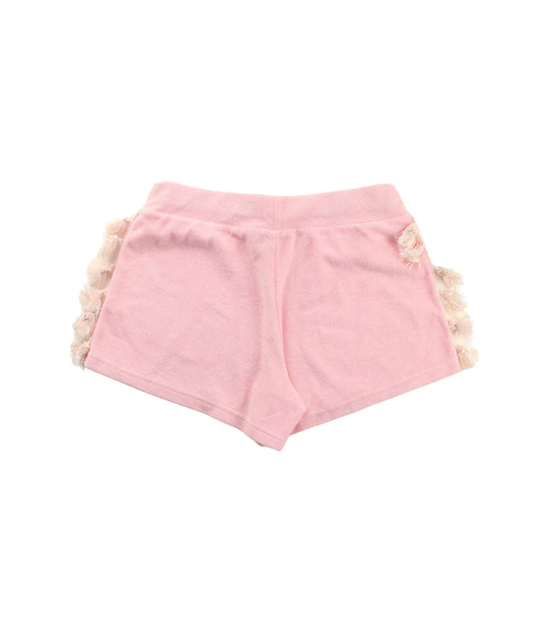 A Pink Shorts from Balloon Chic in size 12Y for girl. (Back View)