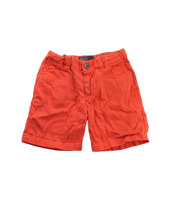 A Orange Shorts from Polo Ralph Lauren in size 3T for boy. (Front View)