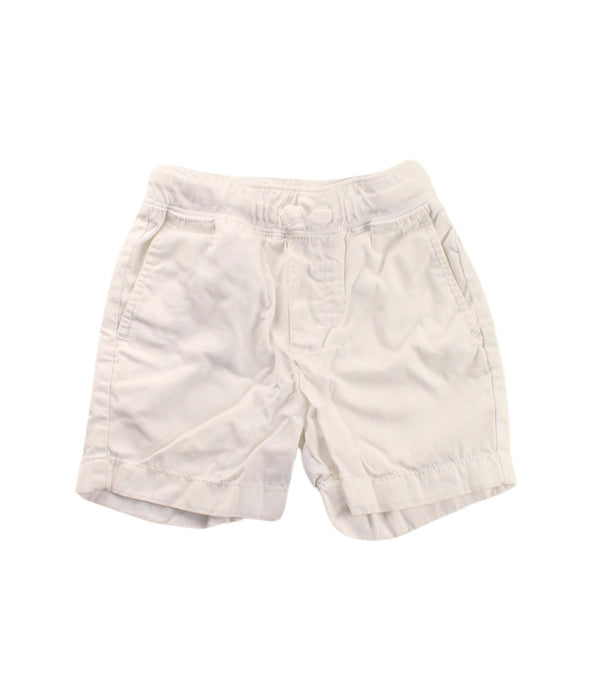 A White Shorts from Crewcuts in size 3T for neutral. (Front View)