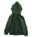 A Green Zippered Sweatshirts from Roots in size 3T for boy. (Back View)