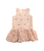 A Pink Sleeveless Dresses from Baby Sara in size 4T for girl. (Front View)