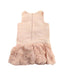A Pink Sleeveless Dresses from Baby Sara in size 4T for girl. (Back View)