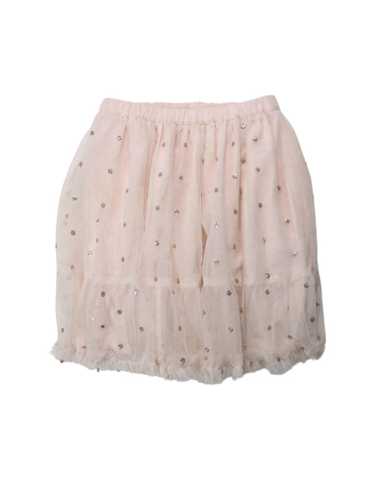 A Pink Tulle Skirts from The Little White Company in size 5T for girl. (Front View)