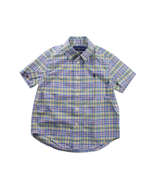 A Multicolour Short Sleeve Shirts from Ralph Lauren in size 4T for boy. (Front View)