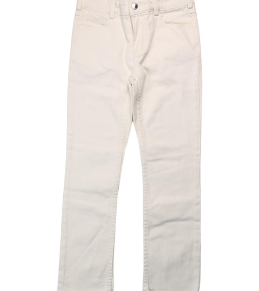 A Ivory Casual Pants from Jacadi in size 8Y for boy. (Front View)