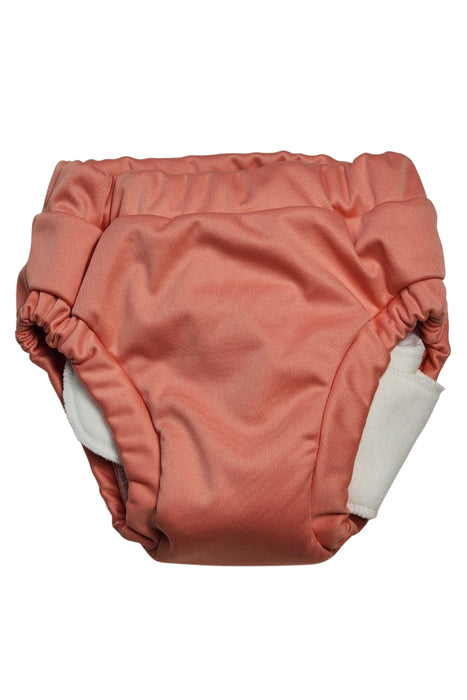 A Pink Cloth Diapers from Baby BeeHinds in size O/S for girl. (Front View)