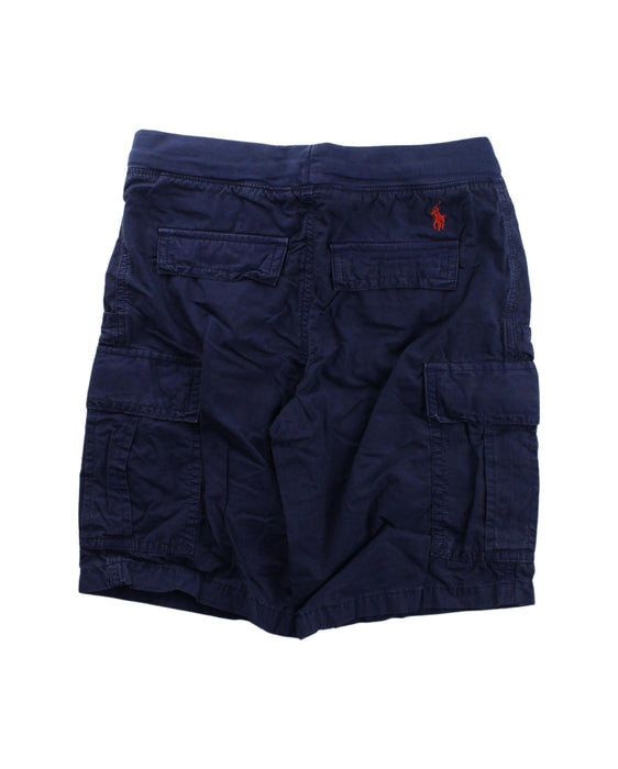 A Blue Shorts from Polo Ralph Lauren in size 8Y for boy. (Back View)