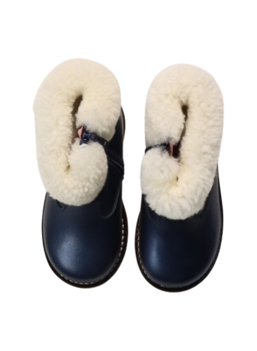 A Black Winter Boots from Jacadi in size 3T for boy. (Back View)