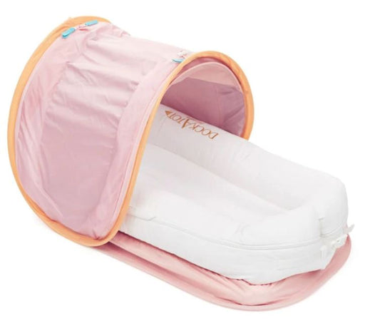 A Pink Cots & Cribs from DockATot in size O/S for girl. (Front View)