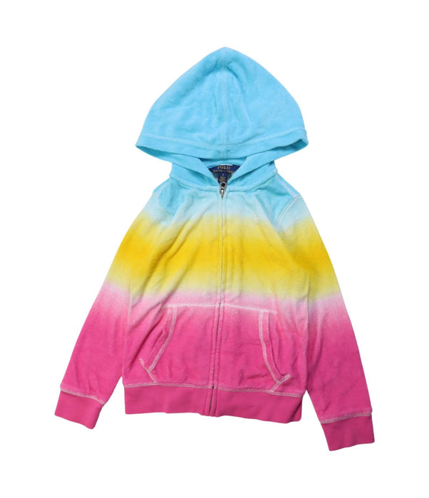 A Multicolour Shorts Sets from Polo Ralph Lauren in size 5T for girl. (Front View)