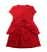 A Red Short Sleeve Dresses from Nicholas & Bears in size 6T for girl. (Back View)