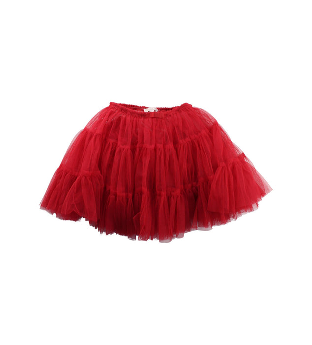 A Red Tulle Skirts from Nicholas & Bears in size 6T for girl. (Front View)