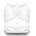 A White Cloth Diapers from Thirsties in size O/S for neutral. (Front View)