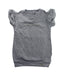 A Grey Short Sleeve Tops from Armani in size 4T for girl. (Front View)