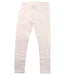 A White Leggings from Seed in size 4T for girl. (Front View)