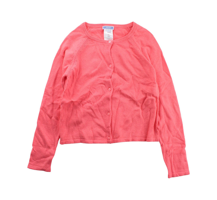 A Pink Cardigans from Jacadi in size 8Y for girl. (Front View)