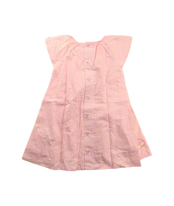 A Pink Short Sleeve Dresses from Kenzo in size 3T for girl. (Back View)