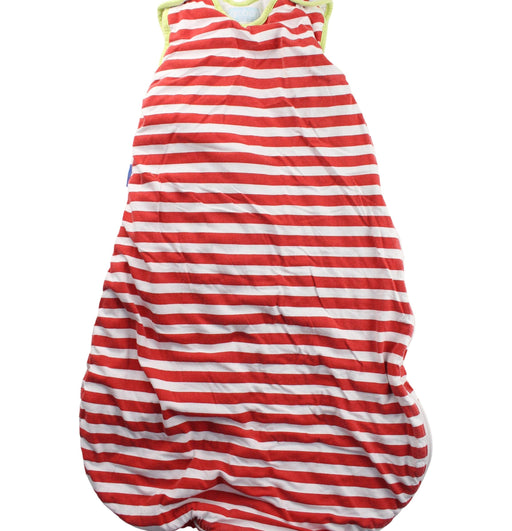 A Red Sleepsacs from The Gro Company in size 6-12M for girl. (Front View)