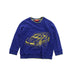 A Blue Crewneck Sweatshirts from Ferrari in size 4T for boy. (Front View)