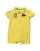 A Yellow Short Sleeve Rompers from Ralph Lauren in size 3-6M for boy. (Front View)