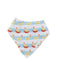A Multicolour Bibs from The Wee Bean in size O/S for neutral. (Front View)