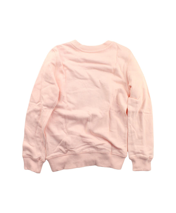 A Pink Crewneck Sweatshirts from Kenzo in size 6T for girl. (Back View)